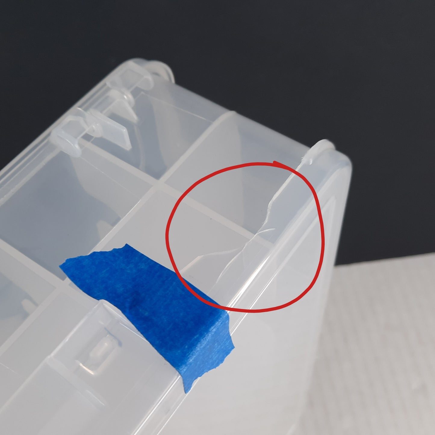 Clear Carry case fit 48 cars lots of Hot Wheels Matchbox diecast jammer DAMAGED B