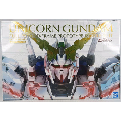 BANDAI PG RX-0 Unicorn Full Psycho Frame 1:60 UC model kit DISTRESSED BOX