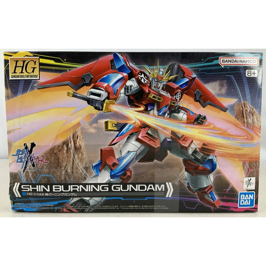 BANDAI HG Shin Burning Gundam 04 1:144 model kit DISTRESSED BOX