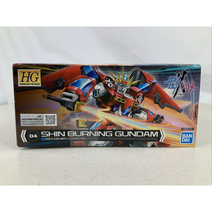 BANDAI HG Shin Burning Gundam 04 1:144 model kit DISTRESSED BOX