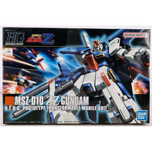 BANDAI HG MSZ-010 ZZ GUNDAM 111 HGUC 1:144 model kit DISTRESSED BOX