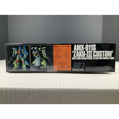 BANDAI AMX-011S ZAKU III custom Mashymre 003 1:144 model kit DISTRESSED BOX
