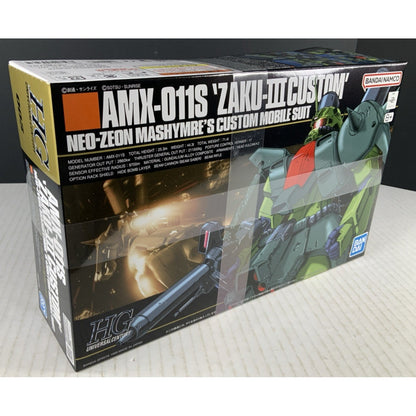 BANDAI AMX-011S ZAKU III custom Mashymre 003 1:144 model kit DISTRESSED BOX