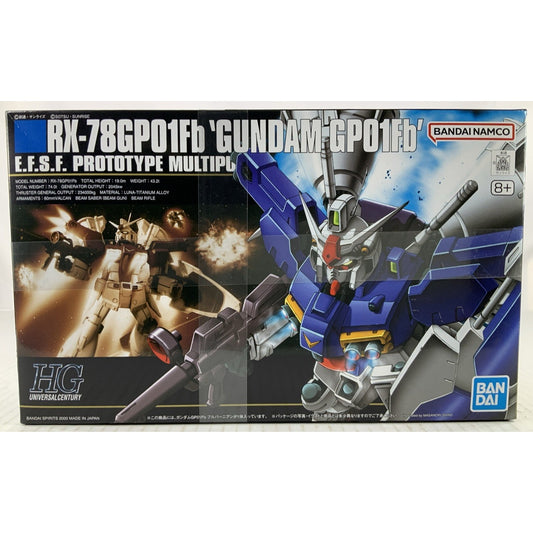 BANDAI HG RX-78GP01Fb Gundam RX-78 GP01Fb 018 1:144 model kit DISTRESSED BOX