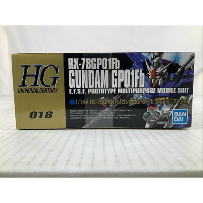 BANDAI HG RX-78GP01Fb Gundam RX-78 GP01Fb 018 1:144 model kit DISTRESSED BOX