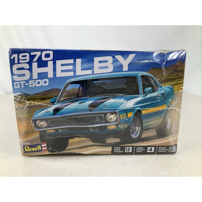 REVELL 1970 Shelby GT-500 70 1:25 model kit DISTRESSED BOX