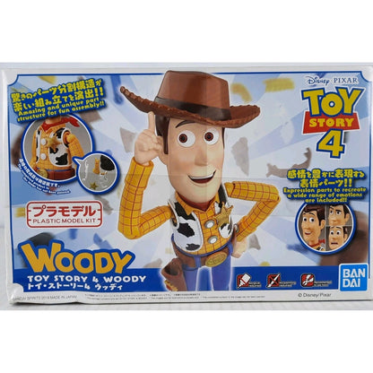 BANDAI Woody Toy Story 4 Cinema-Rise Standard Disney model kit DISTRESSED BOX