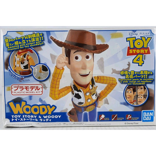 BANDAI Woody Toy Story 4 Cinema-Rise Standard Disney model kit DISTRESSED BOX