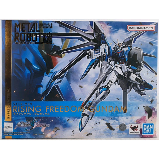 BANDAI Rising Freedom Gundam Metal Robot Spirits Action Figure OPEN BOX
