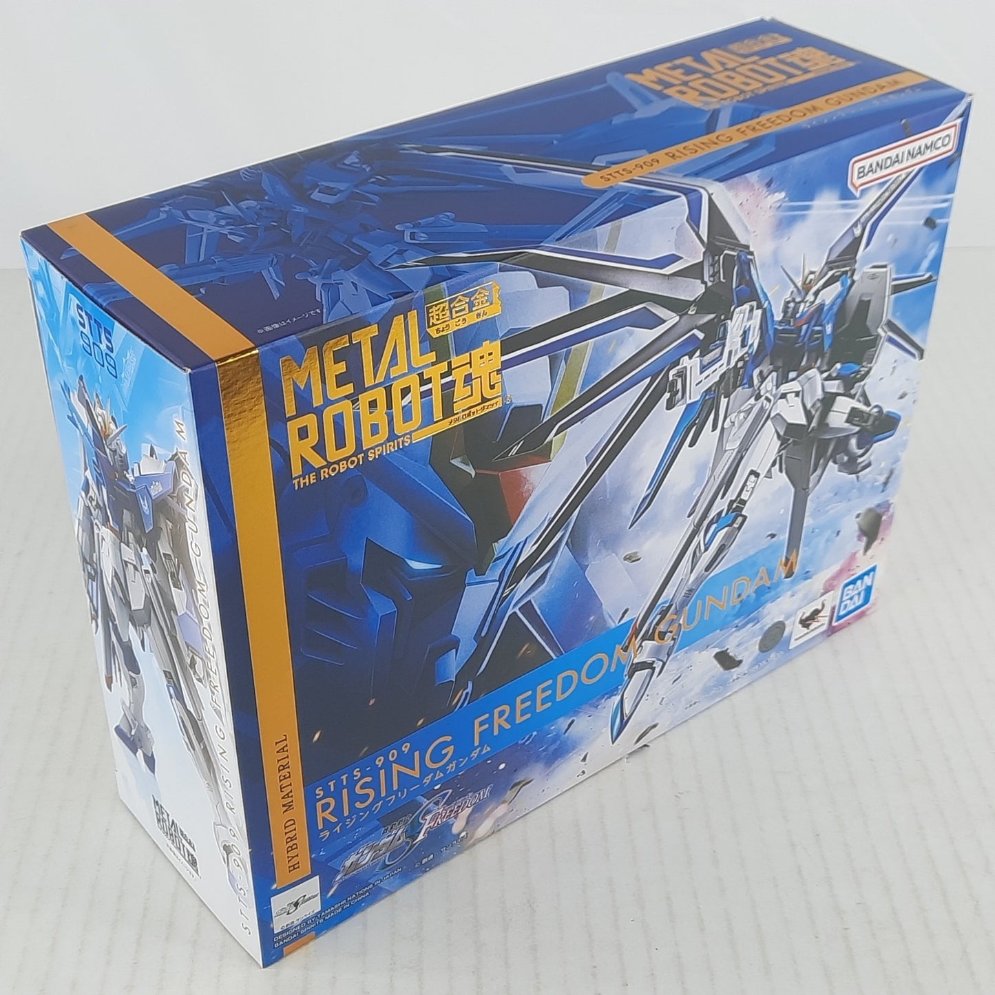 BANDAI Rising Freedom Gundam Metal Robot Spirits Action Figure OPEN BOX