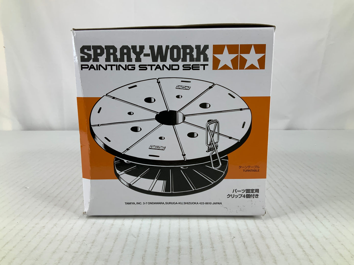 TAMIYA spray work Painting Stand Set model kit DISTRESSED BOX