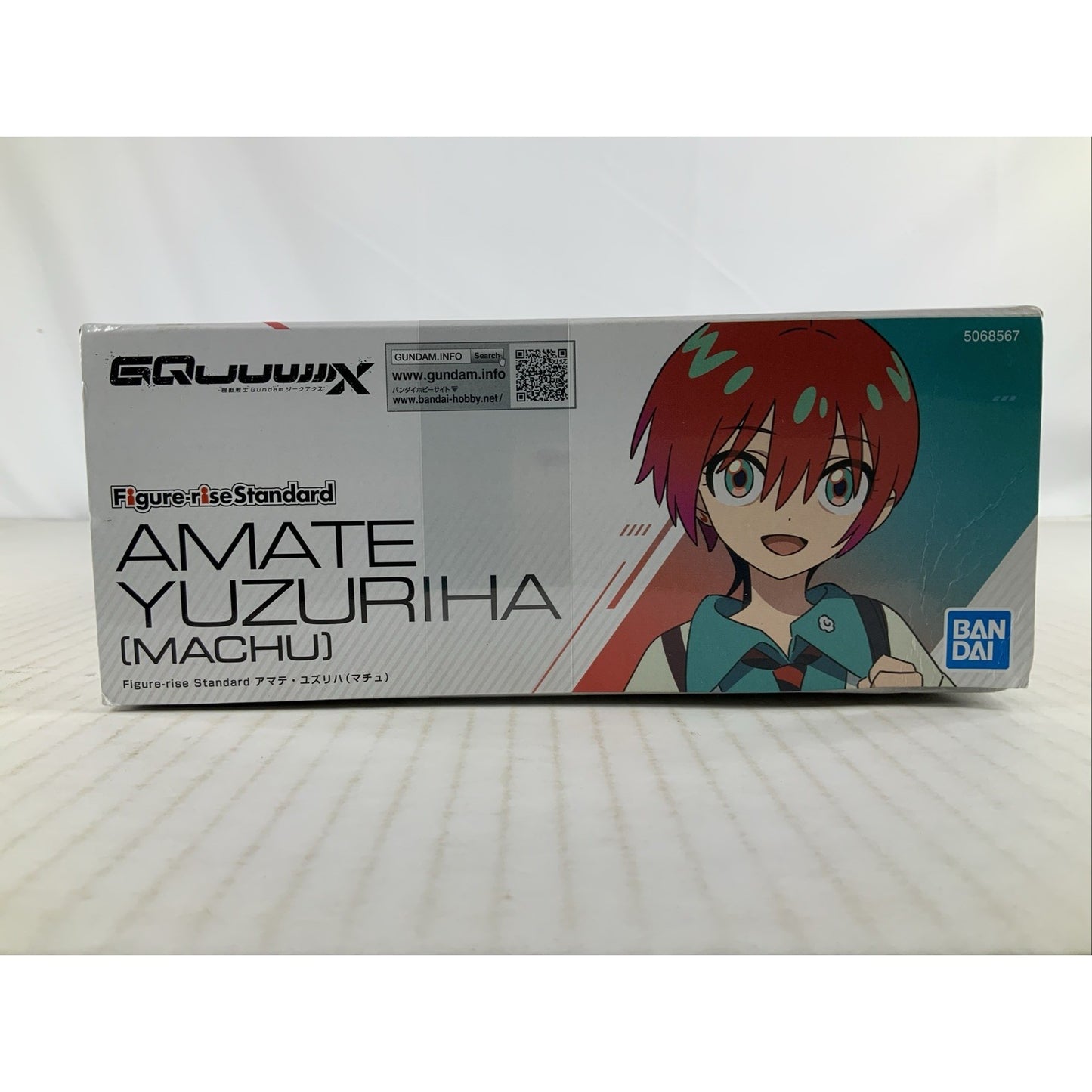 BANDAI Amate Yuzuriha Machu GQuuuuuux GQ figure rise model kit DISTRESSED BOX