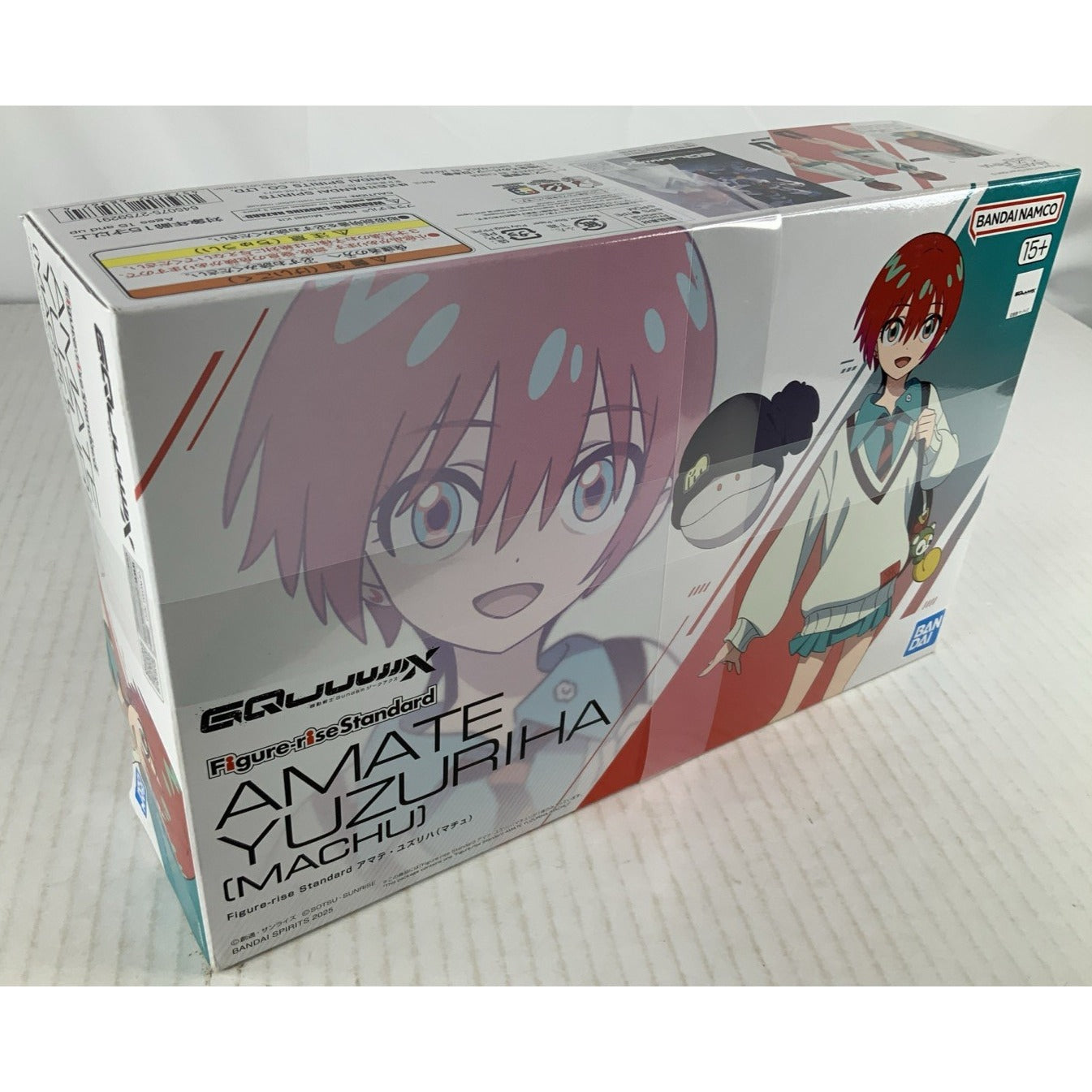 BANDAI Amate Yuzuriha Machu GQuuuuuux GQ figure rise model kit DISTRESSED BOX