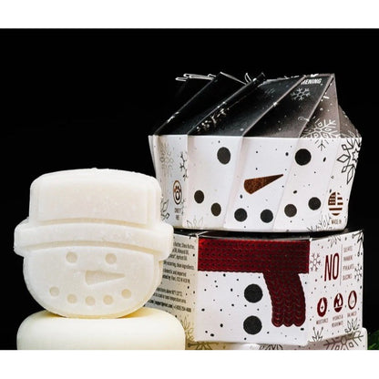 Viori Snowman Bundle Winter Berry Solid Shampoo Conditioner Set Limited Edition