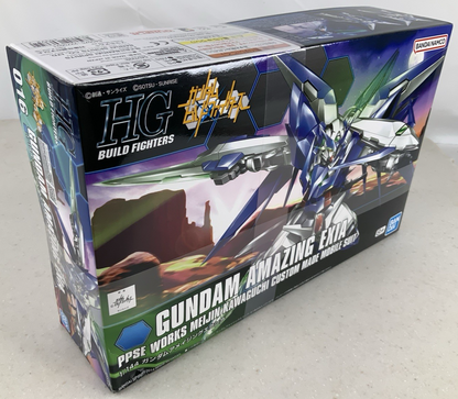 BANDAI HG Gundam AmaZing Exia HGBF 016 1:144 model kit DISTRESSED BOX6
