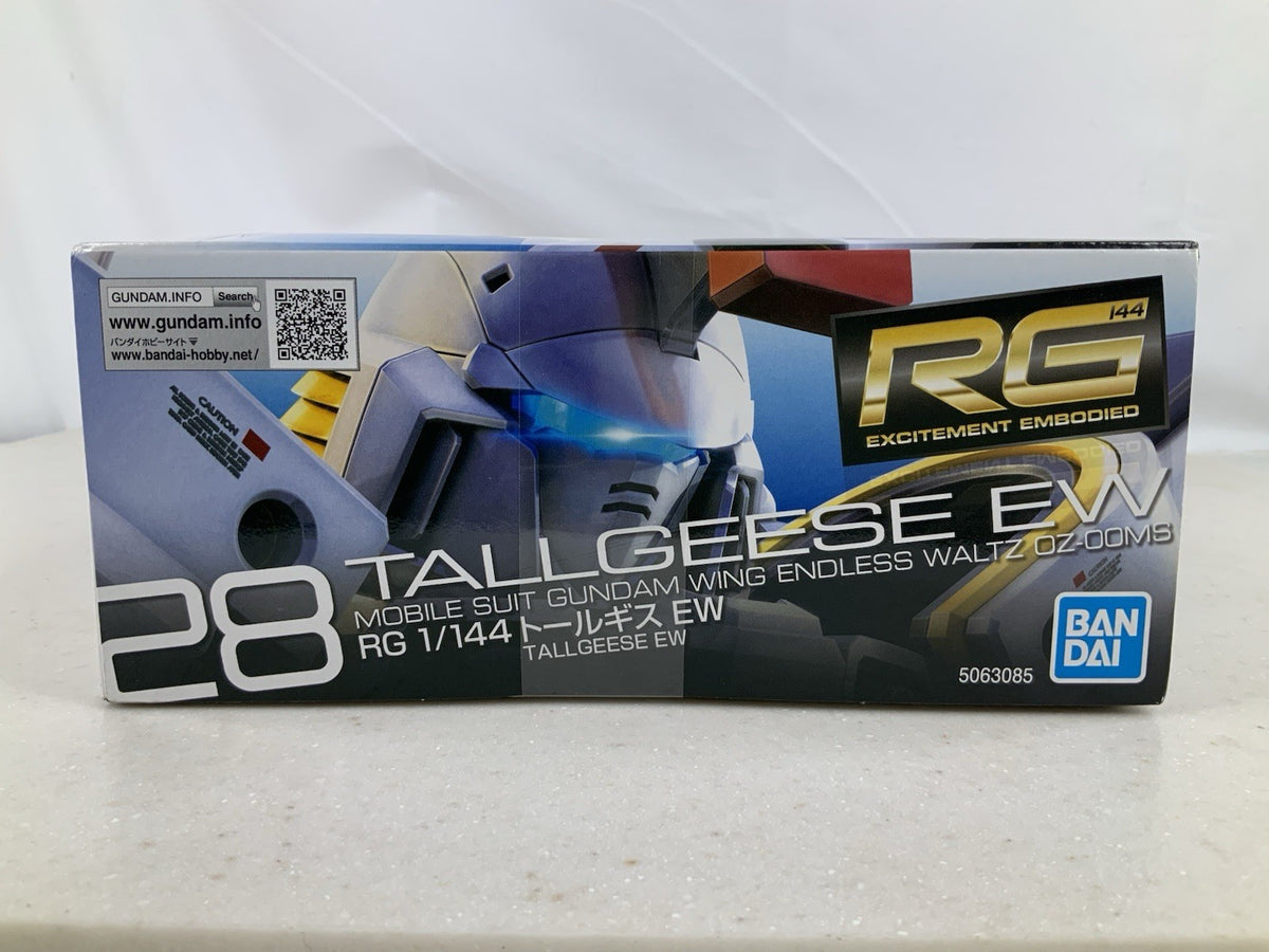 BANDAI RG Tallgeese EW Gundam Wing 28 OZ 00MS 1:144 model kit DISTRESSED BOX4