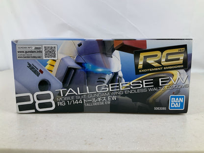 BANDAI RG Tallgeese EW Gundam Wing 28 OZ 00MS 1:144 model kit DISTRESSED BOX4