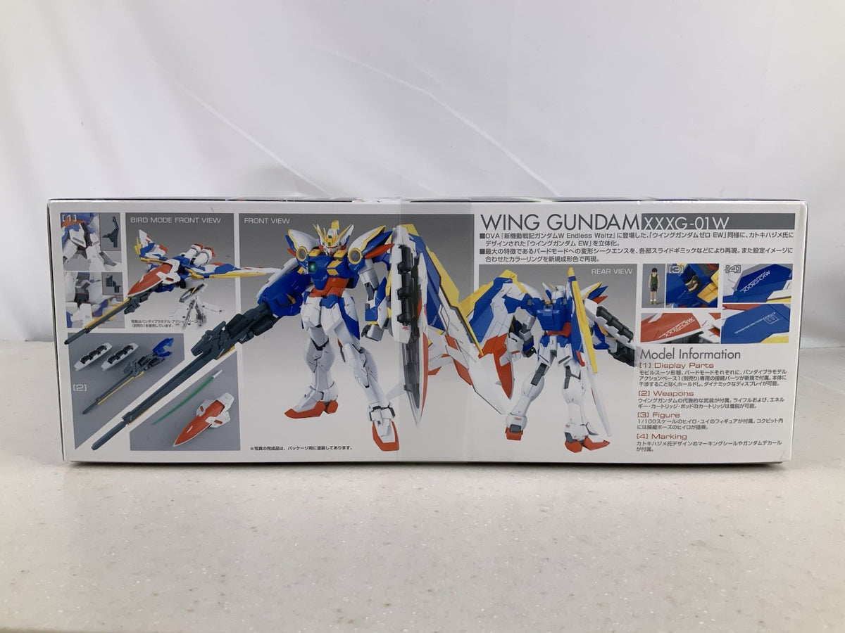 BANDAI MG Wing Gundam EW XXXG 01W 1:100 model kit DISTRESSED BOX2