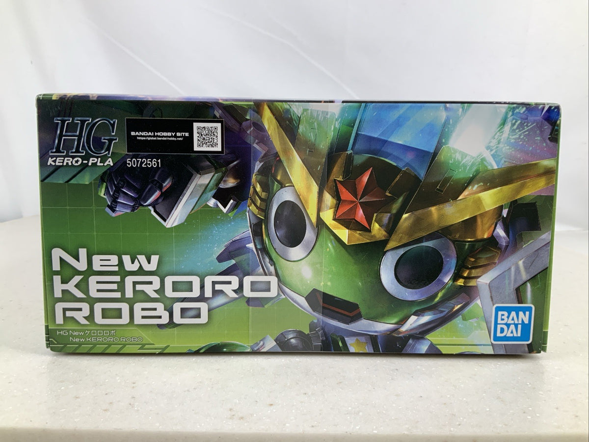 BANDAI HG New Keroro Robo kero pla robot model kit DISTRESSED BOX5