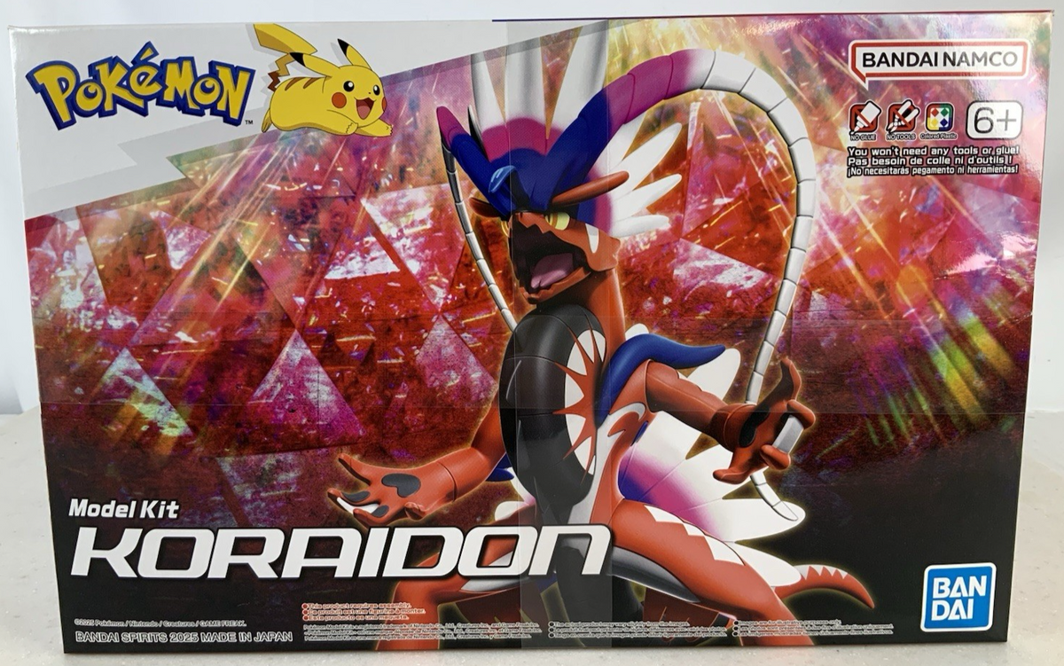 BANDAI Pokemon figure lot set 9 model kit Charizard Rayquaza DISTRESSED BOXES10