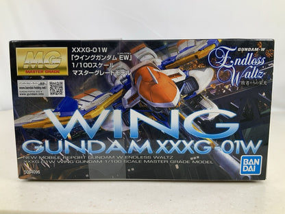 BANDAI MG Wing Gundam EW XXXG 01W 1:100 model kit DISTRESSED BOX4
