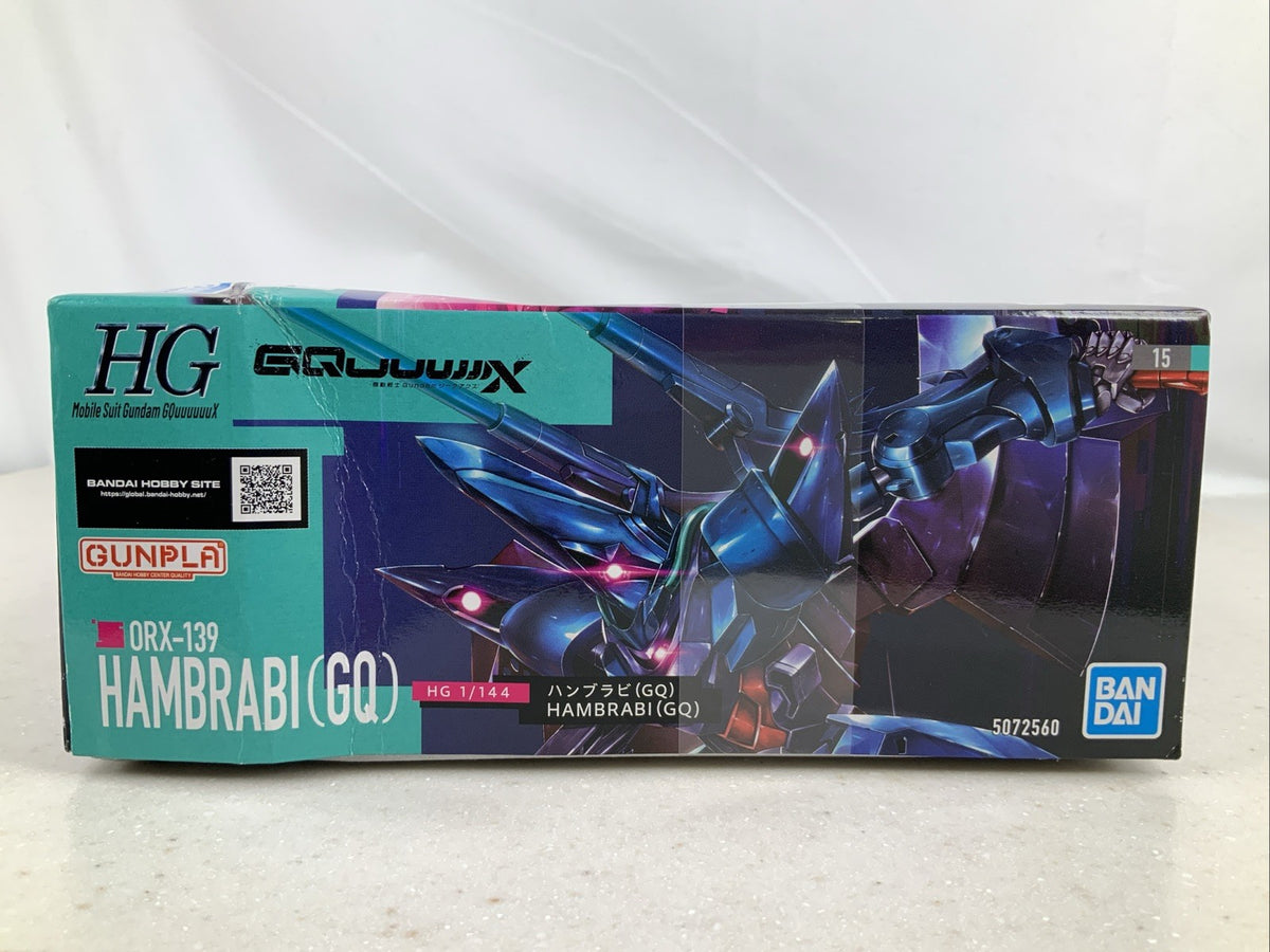 BANDAI GQ Hambrabi ORX 139 GQuuuuuuX HG 1:144 model kit DISTRESSED BOX5