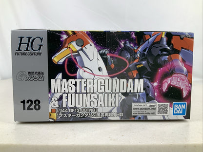 BANDAI HG Master Gundam & Fuunsaiki HGFC 128 1:144 model kit DISTRESSED BOX4