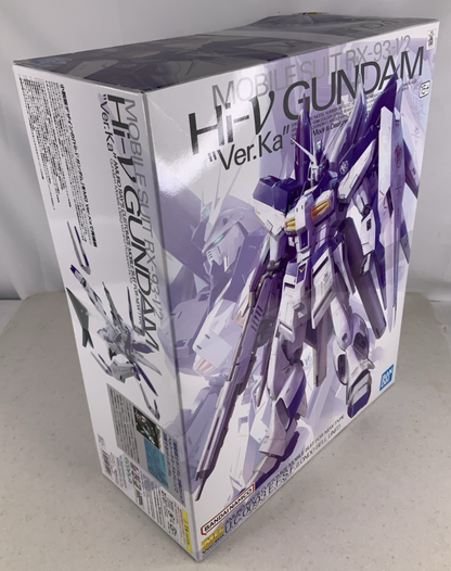 BANDAI MG Hi Nu Hi V Gundam Ver.Ka RX 93 v2 1:100 model kit DISTRESSED BOX6