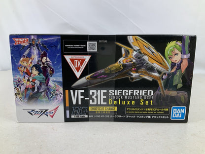 Bandai HG VF 31E Siegfried Chuck Mustang Deluxe 1:100 model kit DISTRESSED BOX5