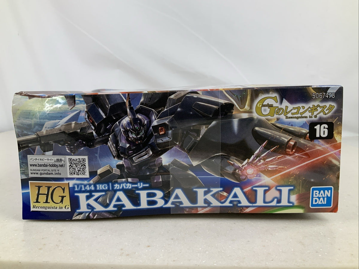 BANDAI HG Kabakali Gundam Reconguista in G 16 1:144 model kit DISTRESSED BOX5