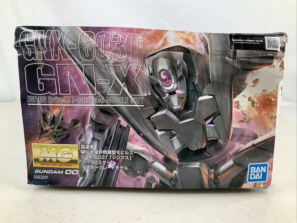 BANDAI MG GN X GNX 603T ESF GN drive Gundam 00 1:100 model kit DISTRESSED BOX4