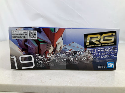 BANDAI RG Gundam Astray Red Frame 19 1:144 model kit DISTRESSED BOX5