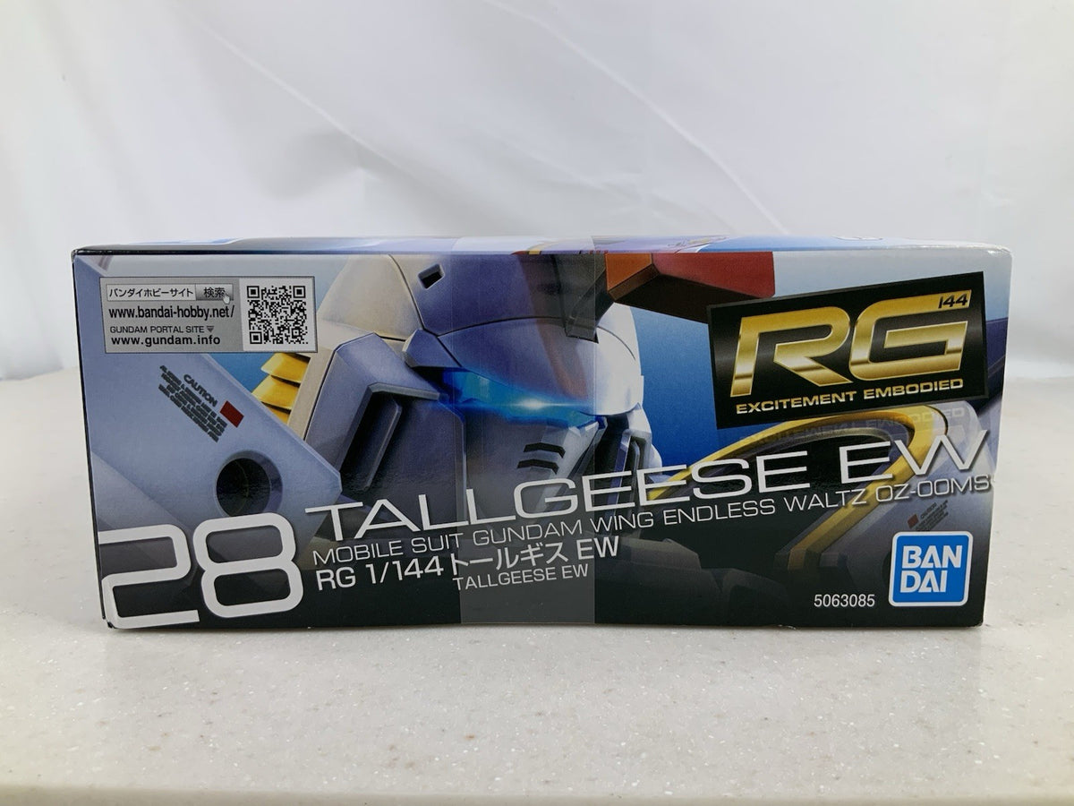 BANDAI RG Tallgeese EW Gundam Wing 28 OZ 00MS 1:144 model kit DISTRESSED BOX5