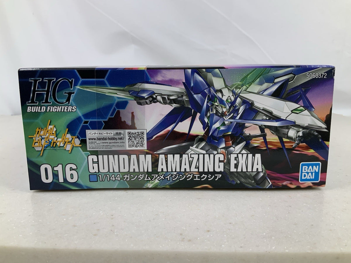 BANDAI HG Gundam AmaZing Exia HGBF 016 1:144 model kit DISTRESSED BOX5