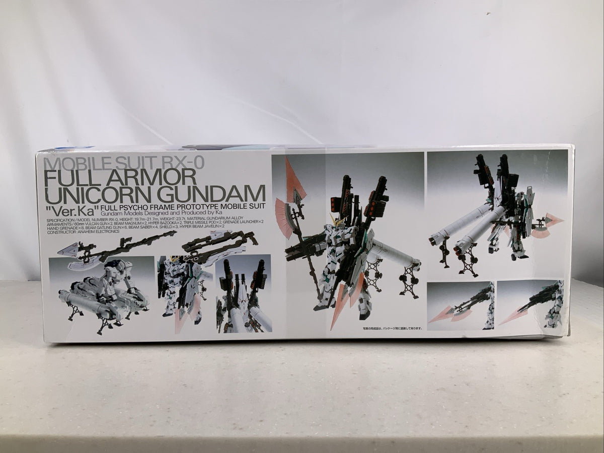 BANDAI MG Full Armor Unicorn Gundam Ver.Ka RX 0 1:100 model kit DISTRESSED BOX3
