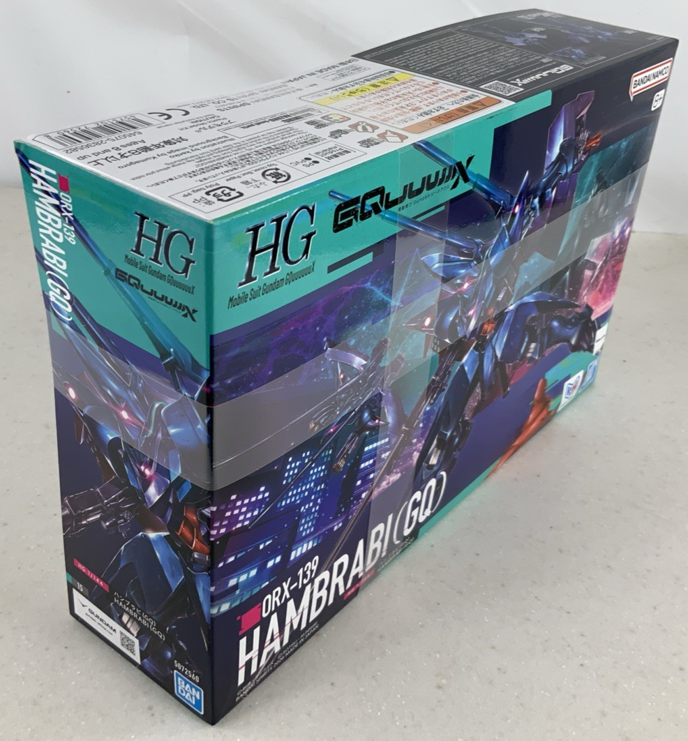 BANDAI GQ Hambrabi ORX 139 GQuuuuuuX HG 1:144 model kit DISTRESSED BOX6
