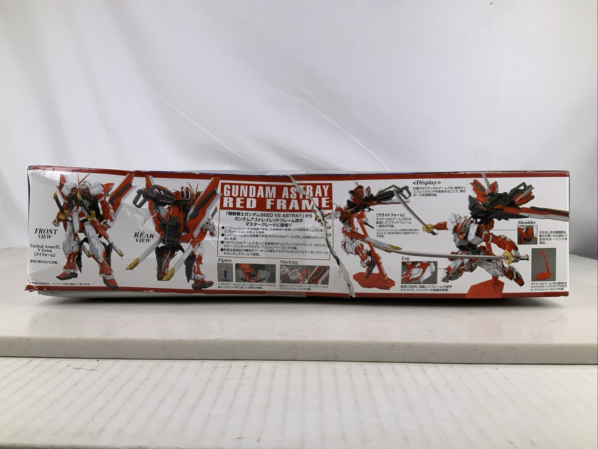 BANDAI MG Gundam Astray Red Frame MBF P02KAI 1:100 model kit DISTRESSED BOX2