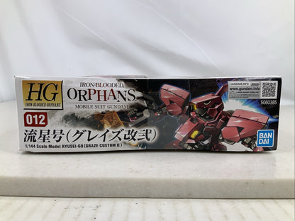 BANDAI HG Ryusei go Graze Custom II IBO 012 1:144 model kit DISTRESSED BOX4
