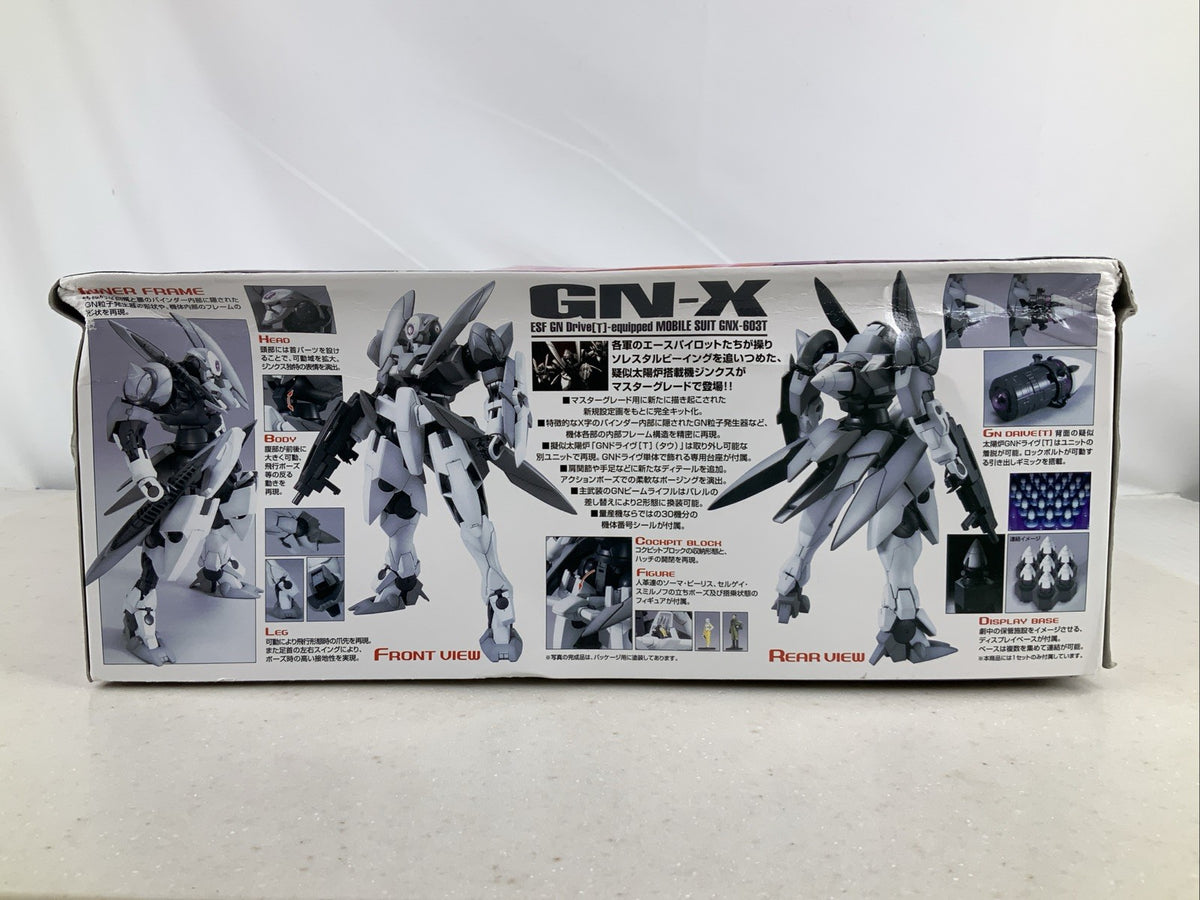 BANDAI MG GN X GNX 603T ESF GN drive Gundam 00 1:100 model kit DISTRESSED BOX3