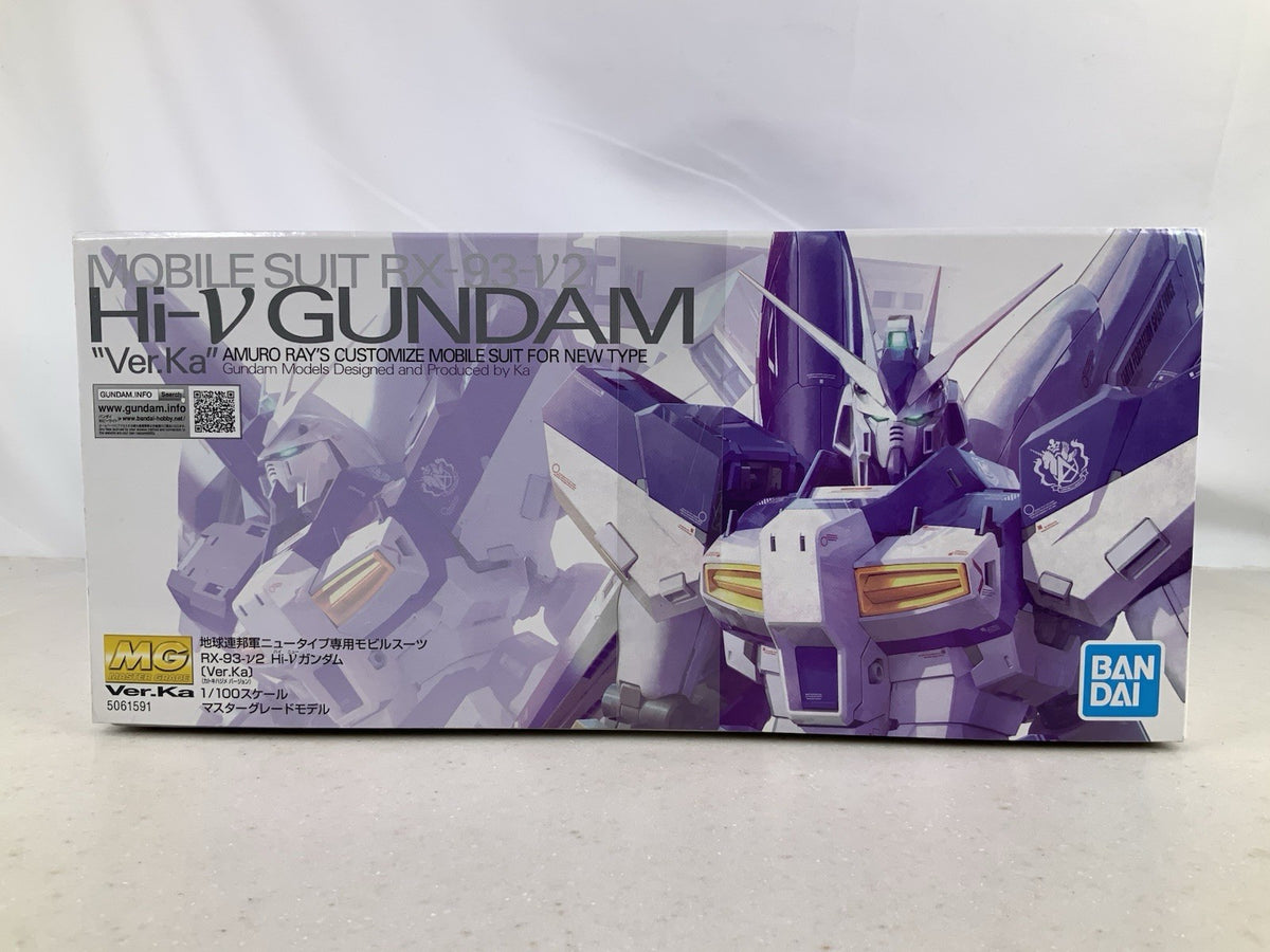BANDAI MG Hi Nu Hi V Gundam Ver.Ka RX 93 v2 1:100 model kit DISTRESSED BOX4