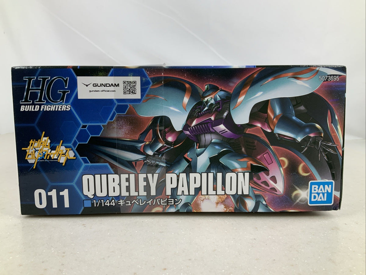BANDAI HG Qubeley Papillon HGBF build fighters 11 1:144 model kit DISTRESSED BOX4