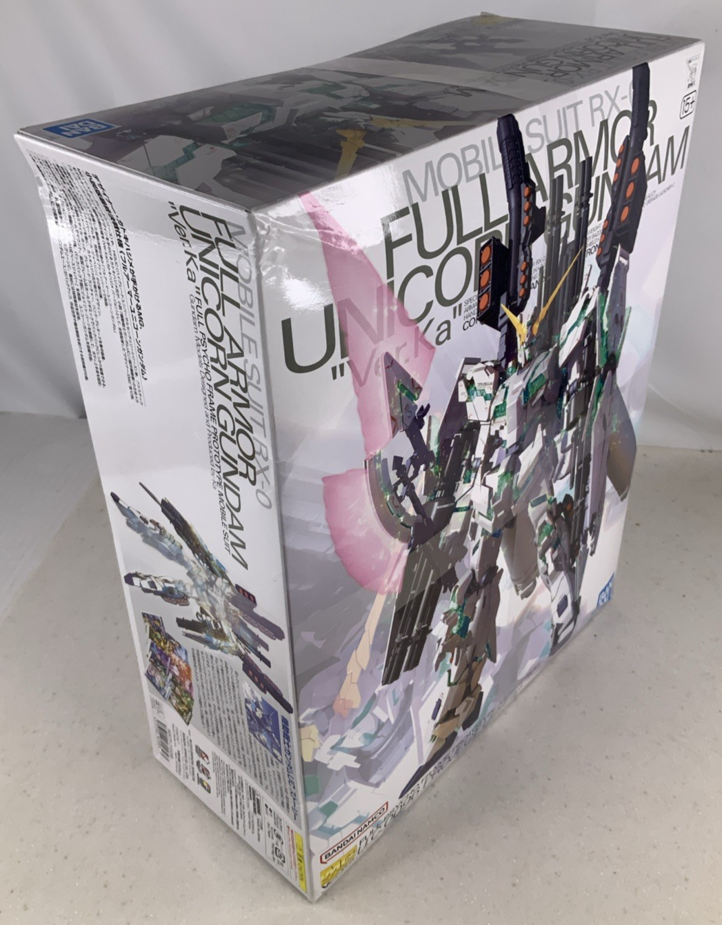 BANDAI MG Full Armor Unicorn Gundam Ver.Ka RX 0 1:100 model kit DISTRESSED BOX6