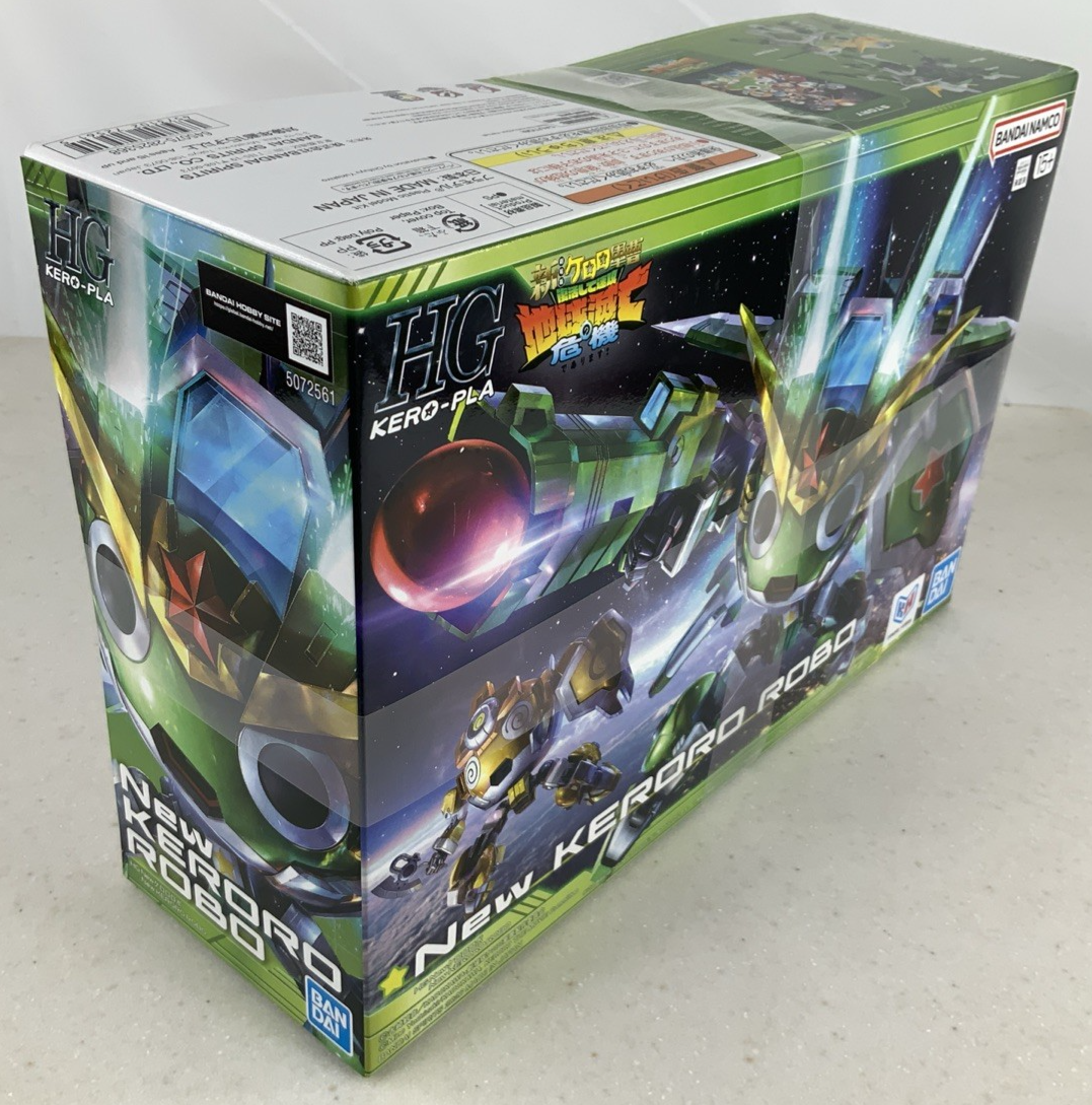 BANDAI HG New Keroro Robo kero pla robot model kit DISTRESSED BOX6