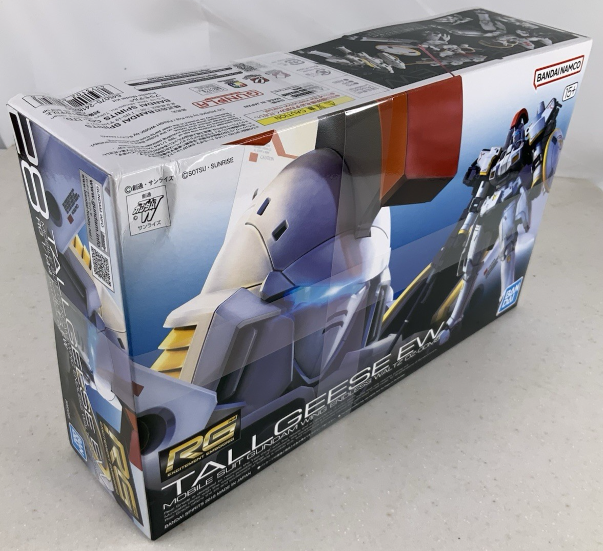 BANDAI RG Tallgeese EW Gundam Wing 28 OZ 00MS 1:144 model kit DISTRESSED BOX6