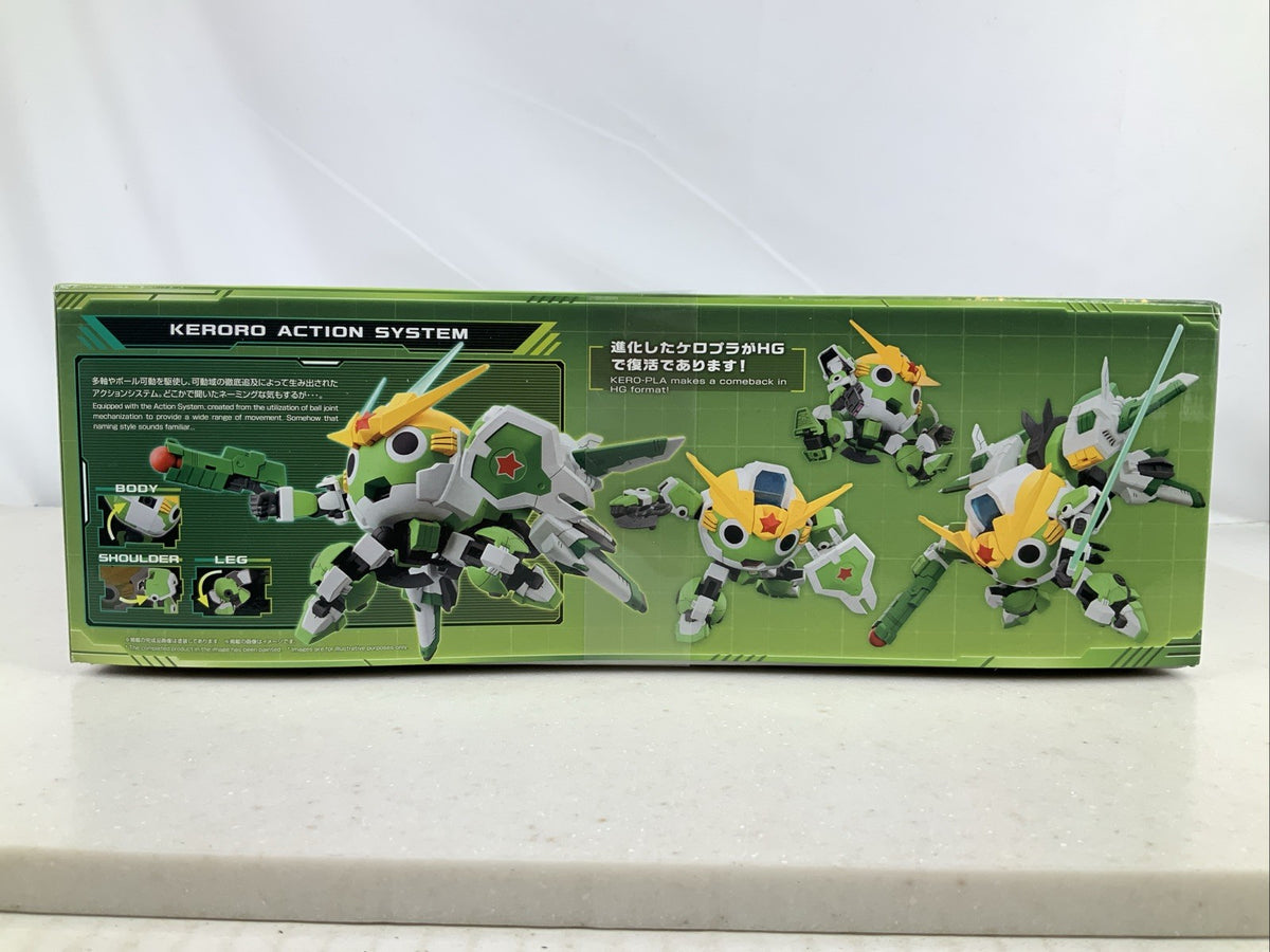 BANDAI HG New Keroro Robo kero pla robot model kit DISTRESSED BOX3