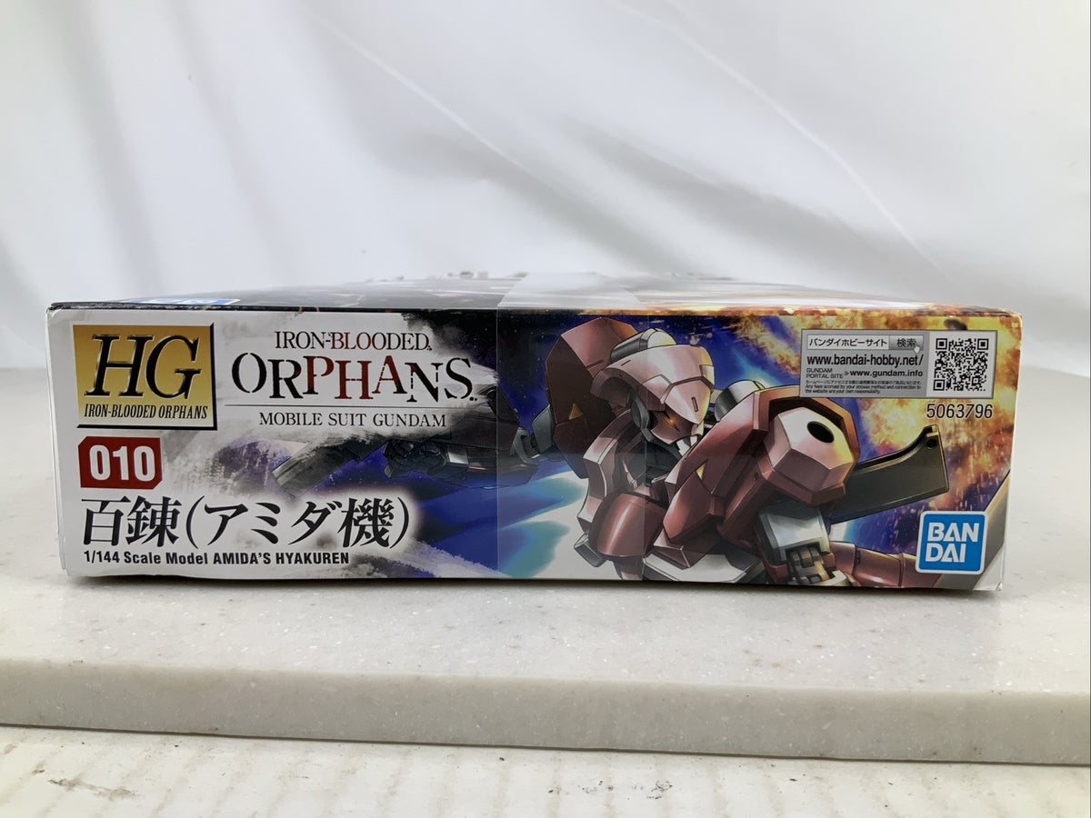 BANDAI HG Amida Hyakuren Gundam IBO 010 1:144 model kit DISTRESSED BOX5