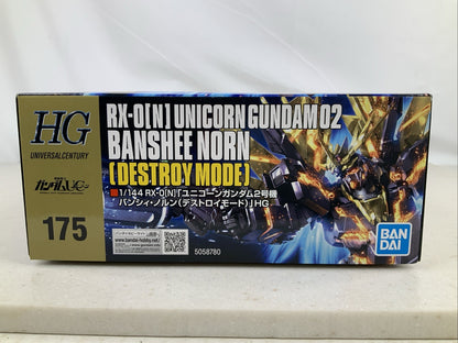 BANDAI HG Unicorn Gundam 02 Banshee Norn RX 0[N] HGUC model kit DISTRESSED BOX4