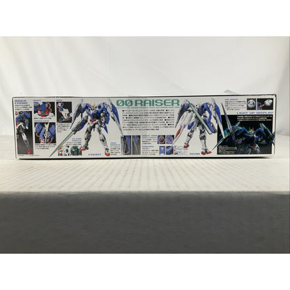 BANDAI MG 00 Raiser Gundam GN0000+GNR010 1:100 model kit DISTRESSED BOX