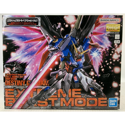 BANDAI MG Destiny Gundam Extreme Blast Mode ZGMF-X42S model kit DISTRESSED BOX