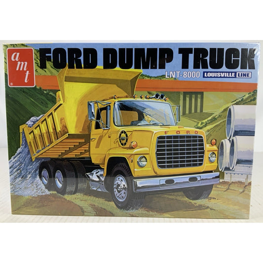 AMT Ford Dump Truck LNT-8000 Louisville line 1:25 model kit
